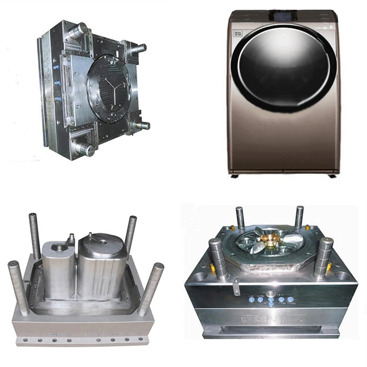 Customized Secondary/ Tertiary Energy Efficiency Washing Machine Plastic Mould Base Injection Mould
