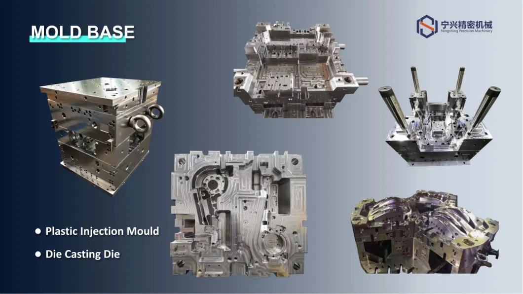 Customized Mold Base/Plastic Injection Mould/Automobile Deflector/High Pressure Die Casting